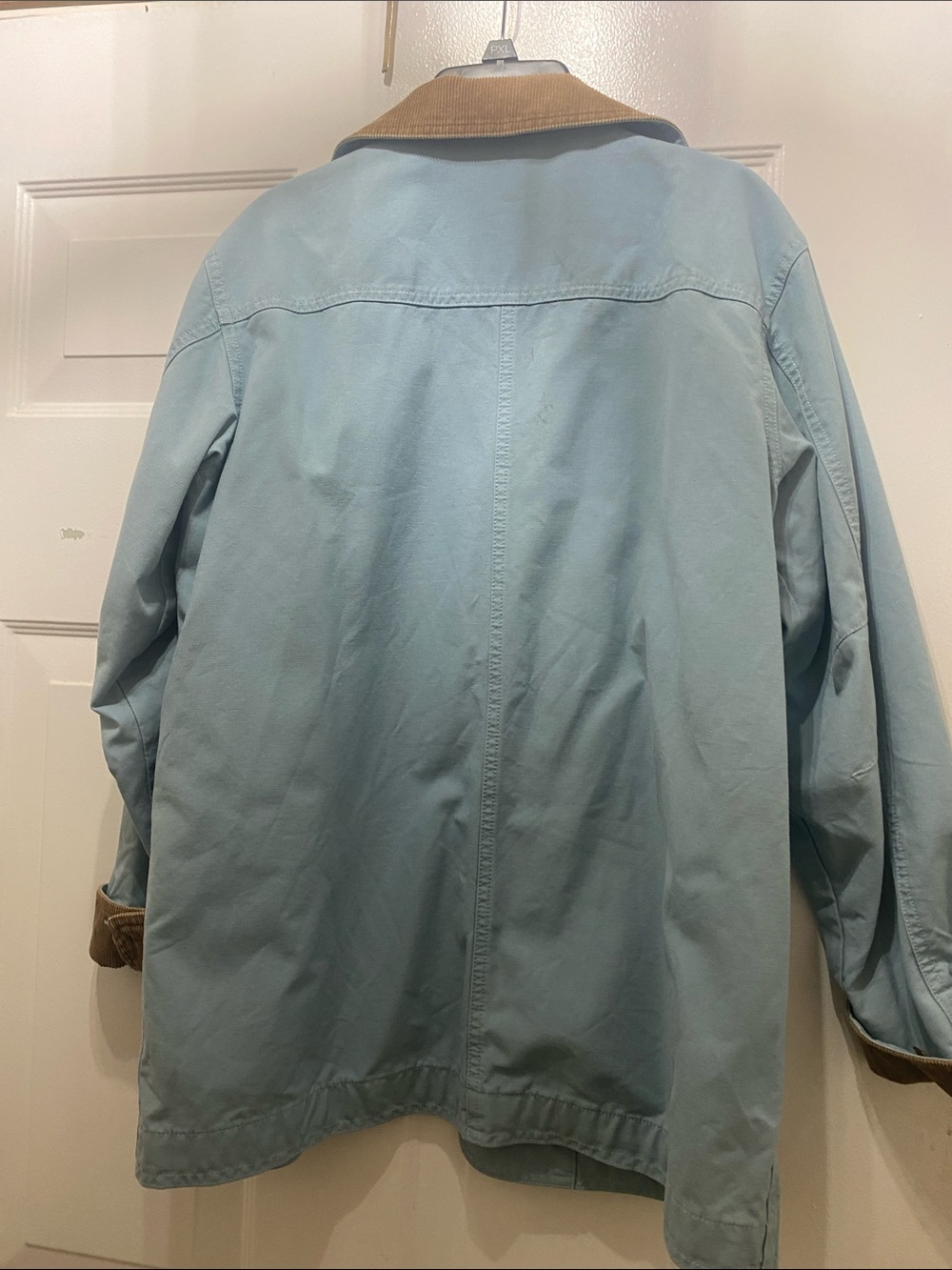 LL Bean barn jacket in beautiful blue - Picture 5 of 7